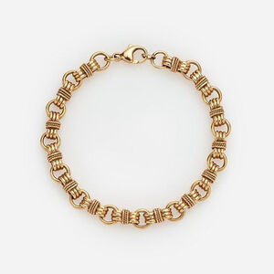 Tiffany & Co 14K Gold Bracelet Vintage Link Bracelet Authentic 585